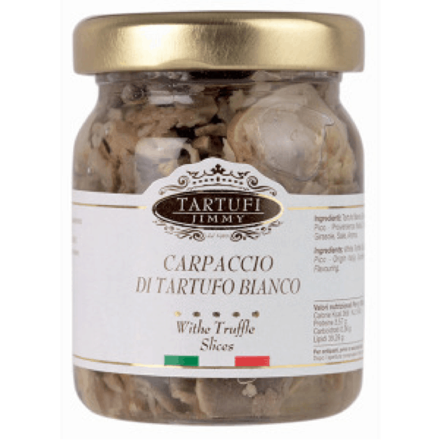 carpaccio de truffe blanche
